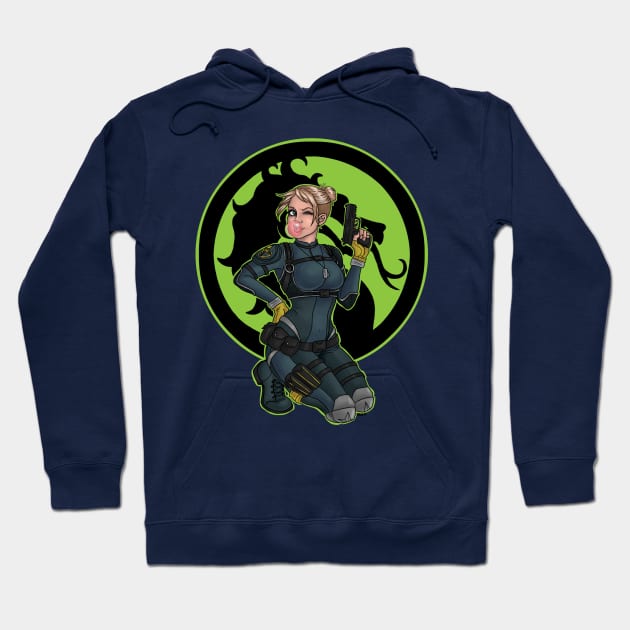 Cassie Cage Hoodie by HeatherNoel